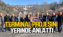 Ömer Selim Alan terminal projesini yerinde anlattı!