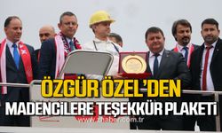 CHP Genel Başkanı Özel, madencilere teşekkür etti!