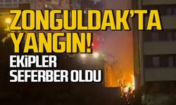 Zonguldak Yeşil Mahalle'de yangın!