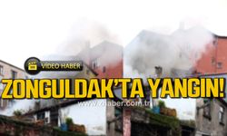 Zonguldak'ta bir evde küçük çaplı yangın meydana geldi!