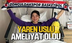 Tecrübeli Basketbolcu Yaren Uslular ameliyat oldu!