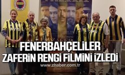 Zonguldak Fenerbahçe Derneği Zaferin Rengi filmini izledi!