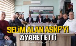 Selim Alan Amatör Spor Kulüpleri Federasyonu’nu ziyaret etti!