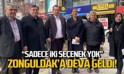 Zonguldak'a DEVA geldi! Keleş'e destek istediler!