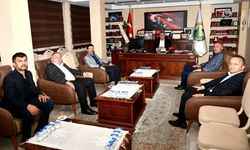 Zonguldak'ta yöneticilerden Ereğli ve Alaplı belediye başkanlarına ziyaret