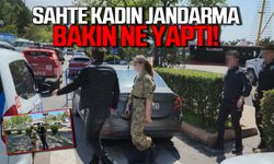 Kdz Ereğli'de Jandarma üniforması ile GBT kontrolü yaparken polise yakalandı