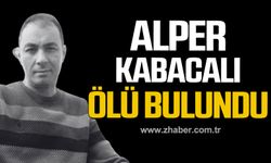 Zonguldak'ta şüpheli ölüm! Alper Kabacalı evinde ölü bulundu!