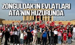 Zonguldak'ın evlatları Ata'nın huzuruna çıktı!