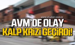 Zonguldak'ta AVM önünde bir vatandaş kalp krizi geçirdi!