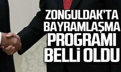 Zonguldak'ta Bayramlaşma Programı belli oldu!
