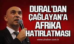 Devrim Dural'dan Mustafa Çağlayan'a Afrika hatırlatması!