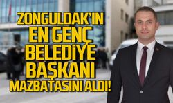 Zonguldak'ın en genç belediye başkanı mazbatasını aldı!