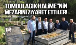 Devrekli şair ve yazarlar Tombulacık Halime'nin mezarını ziyaret etti!