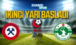 Zonguldak Kömürspor-Kırşehirspor maçı başladı!