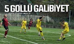 1848 Siyah İncispor’dan 5 gollü galibiyet!