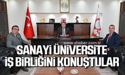 MHP MYK Üyesi Özdemir ile Rektör Özölçer üniversite sanayi iş birliğini konuştular!