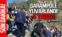 Zonguldak Devrek'te kaza! 5 yaralı