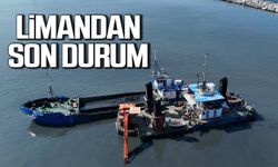 Zonguldak Limanda temizlik çalışmaları sürüyor