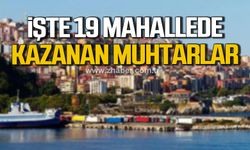 Zonguldak’ta 19 Mahalle muhtarı belli oldu!