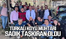 Türkali Köyü muhtarı Sadık Taşkıran oldu!