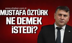 Mustafa Öztürk sosyal medya hesabındaki paylaşımında ne demek istedi?