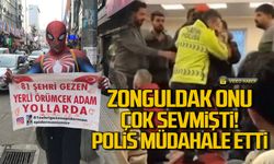 Zonguldak onu çok sevmişti! Polis müdahale etti!