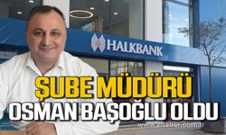 Osman Başoğlu Halkbank Kozlu Şubesinde göreve başladı