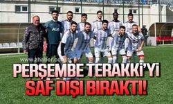 Perşembe Belediyespor Terakkispor'u saf dışı bıraktı!