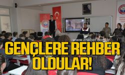 Zonguldak “Meslek Tanıtım” faaliyetlerinde öğrencilere bilgi verdiler!