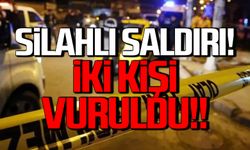 Zonguldak Devrek'te silahlı saldırı! 2 kişi vuruldu!