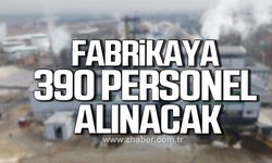 Türkiye Şeker Fabrikalarına 390 personel alacak!