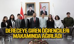 2204-A Lise Öğrencileri Araştırma Projeleri Yarışması Zonguldak temsilcileri Valilik'te