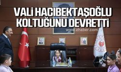 Vali Osman Hacıbektaşoğlu koltuğunu Ilgın Irmak İnce’ye devretti!