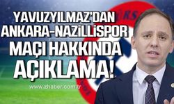 Deniz Yavuzyılmaz Ankaraspor - Nazillispor maçını inceletecek!