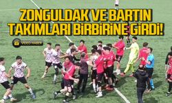 Zonguldak ve Bartın takımları birbirine girdi!