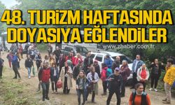 Zonguldak'ta 48. Turizm Haftasında doyasıya eğlendiler!