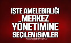 Amelebirliği Merkez yönetimine seçilen isimler belli oldu!