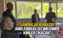 Sandıklar kuruldu! Amelebirliği seçimleri başladı!