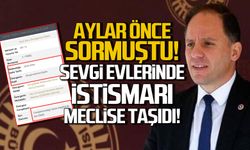 Sevgi evleri skandalı mecliste! Yavuzyılmaz aylar önce sormuş!