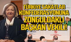 Türkiye Sakatlar Konfederasyonu'na Zonguldaklı başkanvekili!