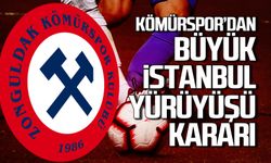 Zonguldak Kömürspor'dan "Büyük İstanbul Yürüyüşü" kararı!