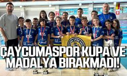 Çaycumaspor Kulübü 3 kupa 48 madalya ile turnuvaya damga vurdu!