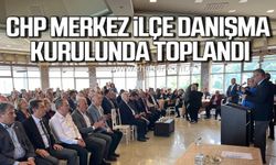 CHP Merkez İlçe Danışma kurulunda toplandı!