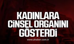 Zonguldak’ta alkollü şahıs kadınlara balkondan cinsel organını gösterdi!