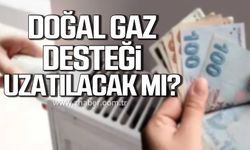 Doğalgaz destek ödemeleri meclis gündeminde! 1 yıl daha uzatılacak mı?