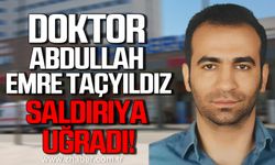 Karabük'te doktor Abdullah Emre Taçyıldız saldırıya uğradı!