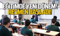 Eğitimde yeni dönem resmen başladı!