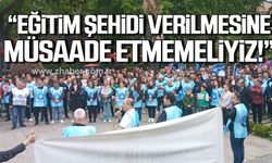 Türk Eğitim Sen'den eğitimde 'şiddete hayır' tepkisi!