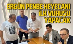 Ergün Penbe heyecanı, ilk vuruşu yapacak