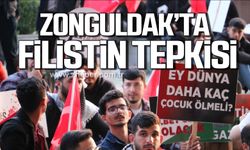 Zonguldak’ta Filistin tepkisi!